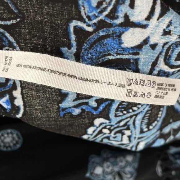 Free People Intimately Boho Navy Blue Talk To Me Trapeze Fairy Mini Dress XS - Picture 12 of 12